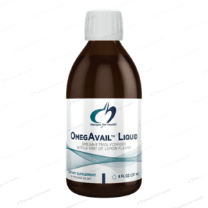 A bottle of onaval liquid on a white background.