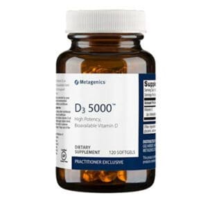 D3 5000 IU 120 softgels