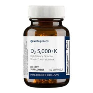 D3 5,000 + K 60 softgels