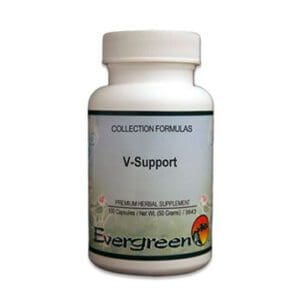 V SUPPORT ) (V-STATIN) (100 CAPS) (EVERGREEN)