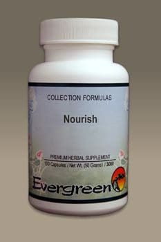 Evergreen collection formulas nourish menopause.
