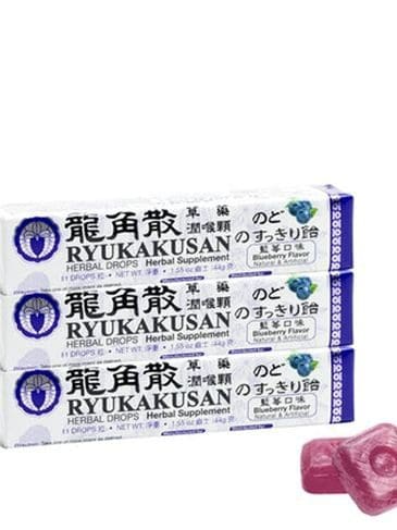 Ryukakusan Herbal Drops- Blueberry
