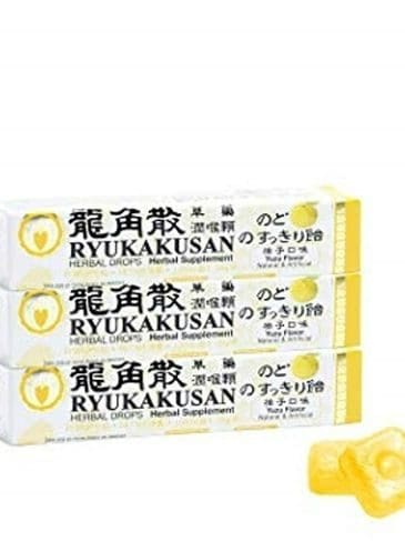 Ryukakusan Herbal Drops- Yuzu