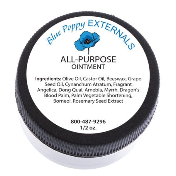 Blue poppy all-purpose (cut & sore) ointment.