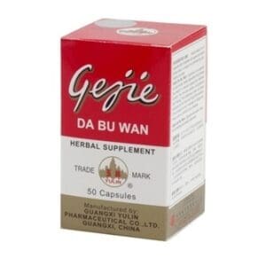GE JIE DA BU WAN (50 CAPS) da bu wan capsules.