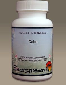 Evergreen collection formulas CALM (100 CAPS) (EVERGREEN).