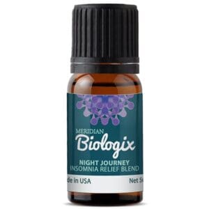 Night journey essential oil 10ml. (Product Name: NIGHT JOURNEY BLENDS 5 ML by Meridian Biologix)
