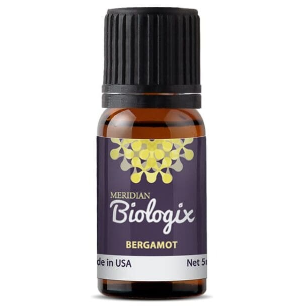 Singles Bergamot (5 ml) (Meridian Biologix) essential oil.