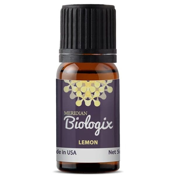 Meridian Biologix Singles Lemon essential oil 5ml.