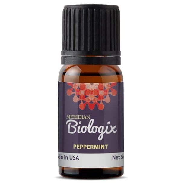 Biobiox Singles Peppermint (5 ml) (Meridian Biologix) essential oil 10ml.
