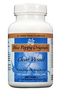 Blue poppy originals CLEAR VESSEL (180 CAPS).