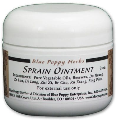 Blue poppy ankle (sprain) ointment (2.0 oz) Spain.
