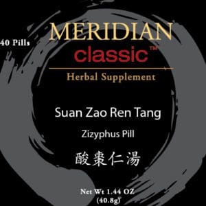 Meridian classic Suan Zao Ren Tang (teapills)