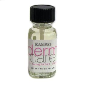 A bottle of NAIL FUNGISTAT LIQUID (0.5 OZ) (DERMCARE) on a white background.