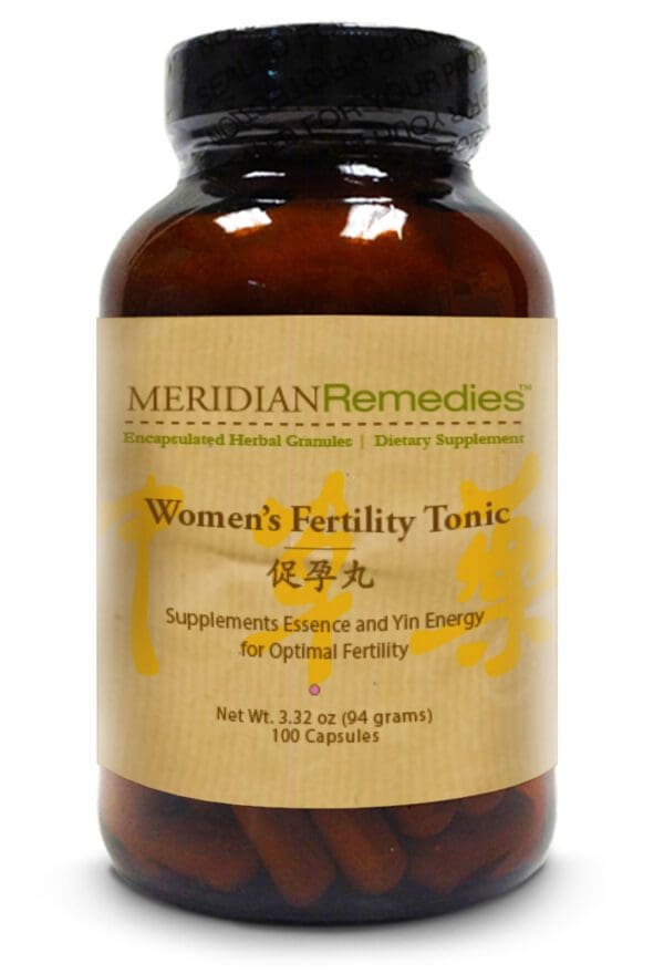 WOMENS FERTILITY TONIC (100 CAPS) (MERIDIAN REMEDIES) women's fertility tonic.