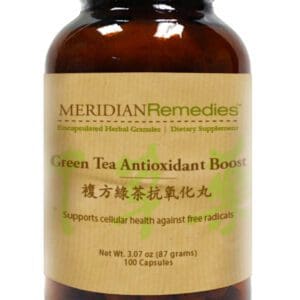 Meridian Remedies Green Tea Antioxidant Boost (100 caps).