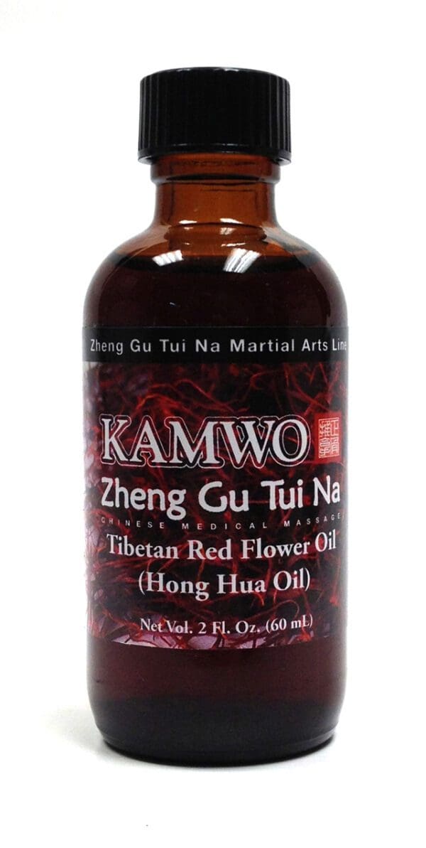 Kammoo TIBETAN RED FLOWER OIL (2.0 FL OZ) (ZHENG GU TUI NA).