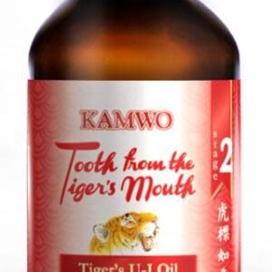 TIGER'S U-I OIL (HU BIAO RU YI YOU) - TOOTH FROM THE TIGER'S MOUTH.