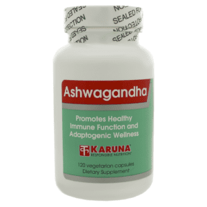Ashwagandha Withania somnifera has a long history of use in supporting innate immune response. It is one of the most important herbs in traditional Ayurvedic practice because it helps individuals adapt to stressful conditions, both mental and physical, and aids in maintaining a calm, positive mental attitude. Ashwagandha is an all-purpose immunomodulator that also promotes healthy function of vital organs and helped support joint function in one human trial, presumably due to its influence on prostanoids and acute phase reactants. It may be particularly helpful for supporting long-term health by maintaining the body's innate balance.*