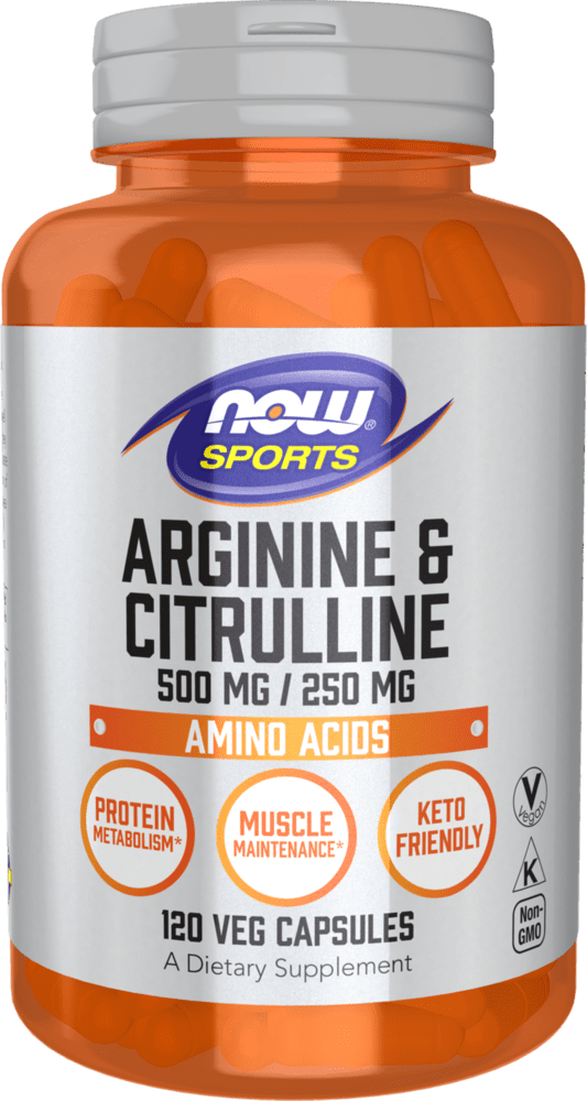 Arginine 500mg Citrulline 250mg