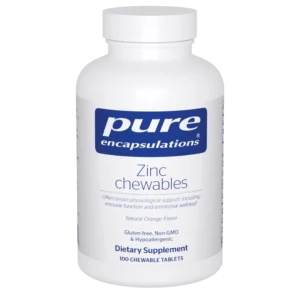 Zinc chewables