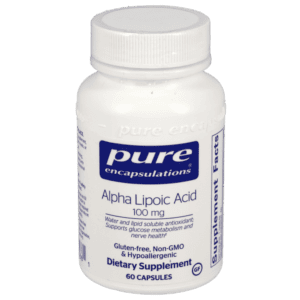 Alpha Lipoic Acid 100mg- Pure Encapsulations