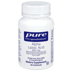 Alpha Lipoic Acid 400mg- Pure Encapsulations