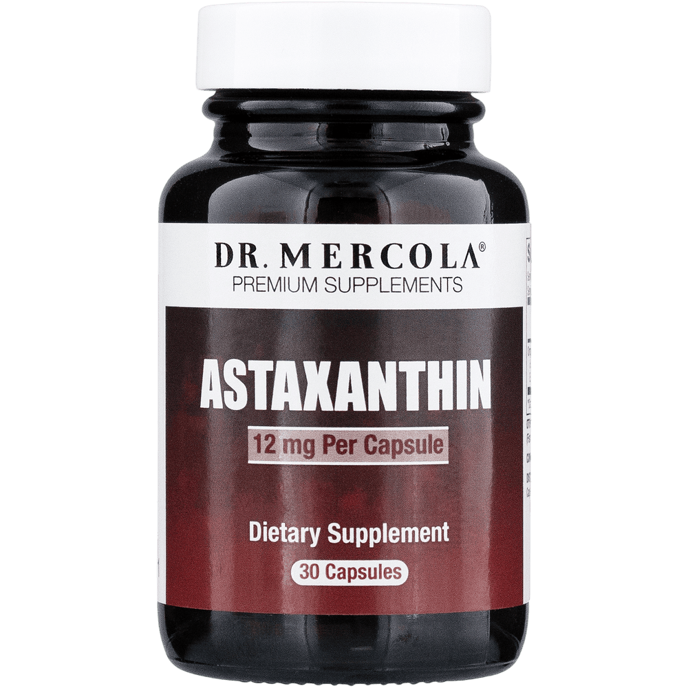 Astaxanthin 12mg- Dr. Mercola Premium Products