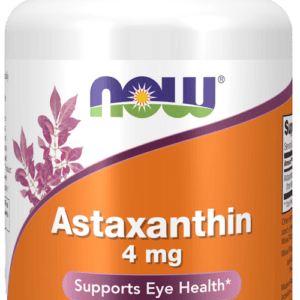Astaxanthin 4mg- Veggie Softgel NOW Foods