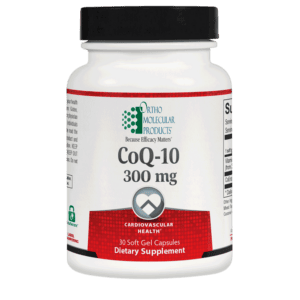 CoQ-10 300mg -Ortho Molecular Products