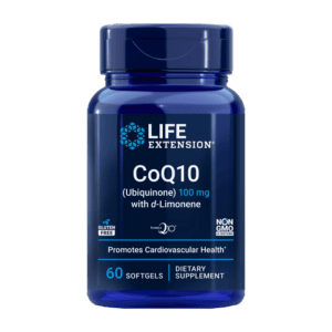 CoQ10 (Ubiquinone) with d-Limonene- Life Extension