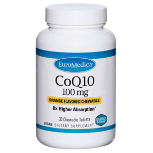 CoQ10 100mg Chewable Tablet- EuroMedica