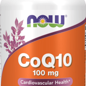 CoQ10 100mg- Gels NOW Foods