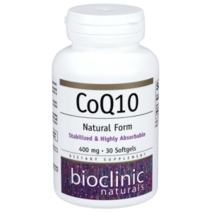 CoQ10 400mg -Bioclinic Naturals