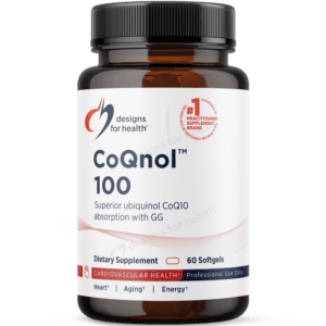 CoQnol CoQ10 (Ubiquinol) 100mg -Designs for Health
