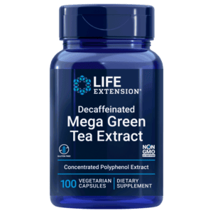 Decaffeinated Mega Green Tea Extract- Life Extension