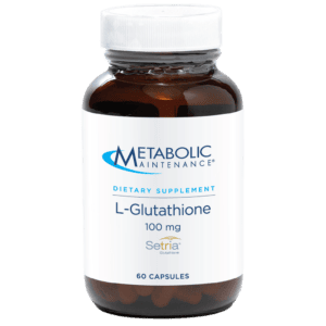 L-Glutathione 100mg (reduced) -Metabolic Maintenance