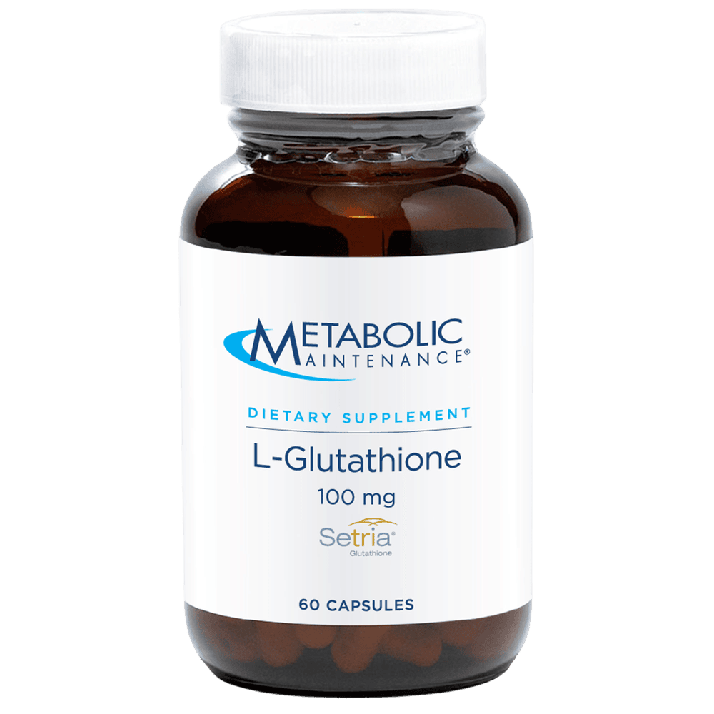 L-Glutathione 100mg (reduced) -Metabolic Maintenance