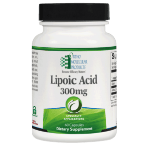 Lipoic Acid 300mg -Ortho Molecular Products