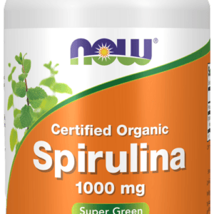 Organic Spirulina 1000mg -NOW Foods