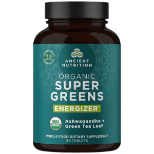 Organic SuperGreens Energizer - Tablet -Ancient Nutrition